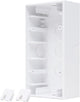 Enzo kopp hk07 pure mat wit 2 voudig opbouwdoos - 4624310