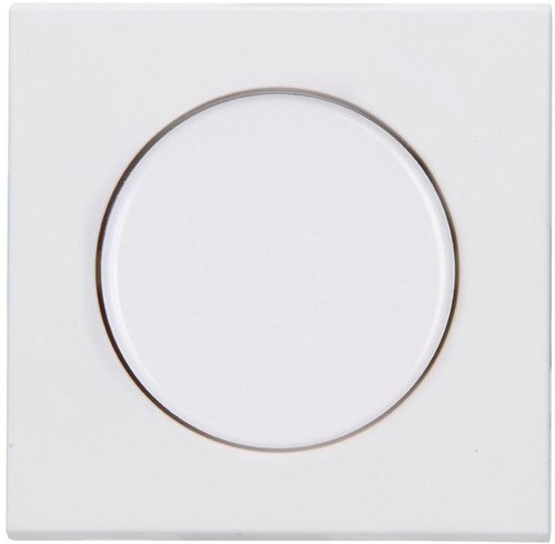 Kopp hk07 placa de cubierta blanco puro mate + atenuador de botón - 4624030