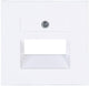 Kopp hk07 placa utp doble blanco puro mate - 4624060