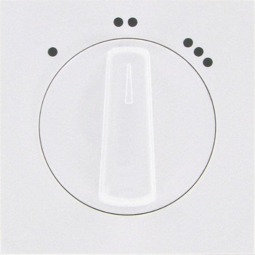 Kopp hk07 placa blanca pura mate + botón interruptor de 3 posiciones - 4624080