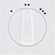 Kopp hk07 placa blanca pura mate + botón interruptor de 3 posiciones - 4624080