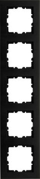 Kopp hk07 marco de cubierta quíntuple negro mate puro - 4624740