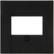 Kopp hk07 placa de cubierta USB negro mate puro - 4624570