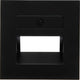 Placca Kopp hk07 nero puro opaco utp double - 4624560