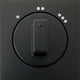 Kopp hk07 placa de cubierta negro mate puro + botón interruptor de 3 posiciones - 4624580