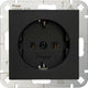 Kopp hk07 enchufe empotrado negro mate puro ra - 4624600
