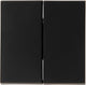 Kopp hk07 bilanciere nero opaco puro per interruttore serie - 4624520