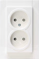 Kopp hk07 enchufe empotrado doble blanco