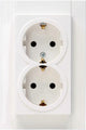 Kopp hk07 blanco enchufe empotrado ra doble