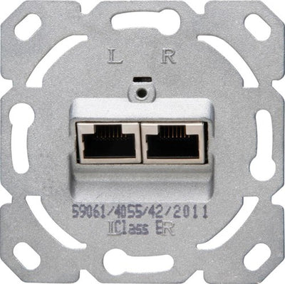 Unidad empotrada Enzo Kopp isdn cat6 2 veces