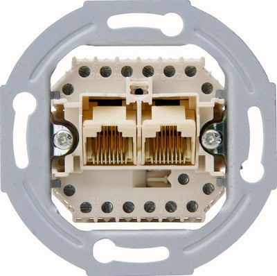 Unità da incasso Kopp UTP Cat5 RJ45 a 2 vie - 4620311