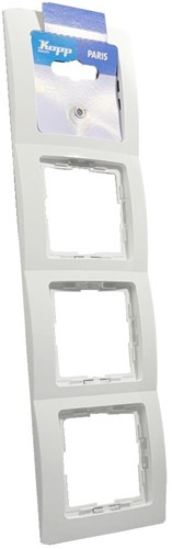 Cornice di copertura a 4 pieghe Kopp Paris bianco artico - 4625160