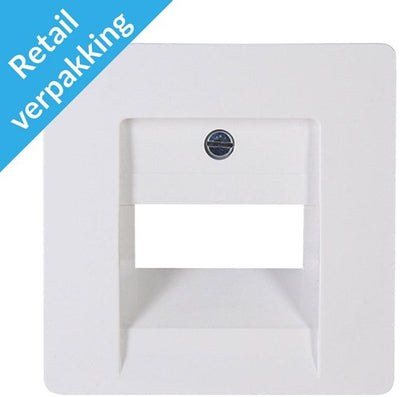 Placca Kopp Paris bianco artico utp doppia - 4625060