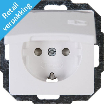 Presa da incasso Kopp Paris bianco artico ra con coperchio - 4625110