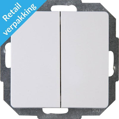 Interruttore + bilanciere serie Kopp Paris Arctic White - 4625020