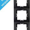 Cornice di copertura a 3 pieghe Kopp Paris nero opaco - 4625350