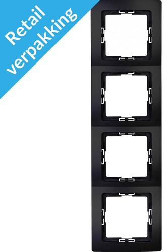 Cornice di copertura a 4 pieghe Kopp Paris nero opaco - 4625360