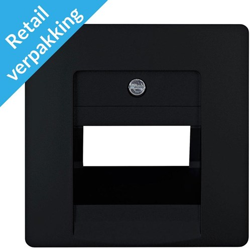 Kopp paris placa utp doble negro mate - 4625260