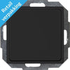 Placca cieca Kopp Paris nero opaco - 4625250