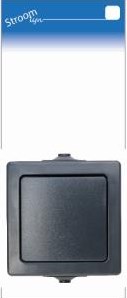 Interruttore da superficie Kopp swd antracite - 6628261