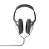 NEDIS HPWD1201BK Auriculares Over-Ear Wired 6.00 m Silver Negro