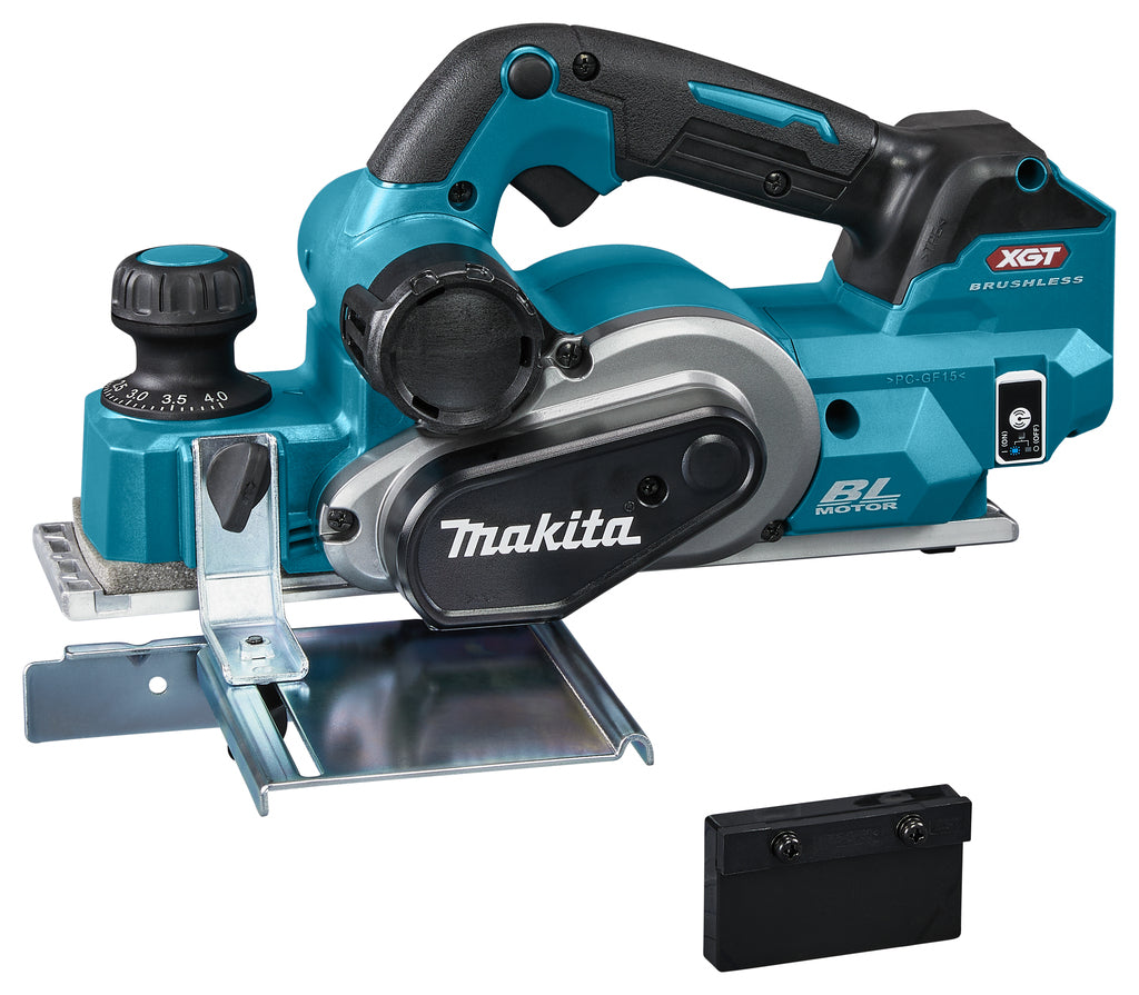 Cepilladora a batería makita 82mm xgt 40v max desnuda