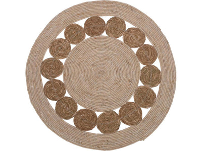 Tappeto home styling tessuto tondo ø80cm