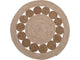 Tappeto home styling tessuto tondo ø80cm