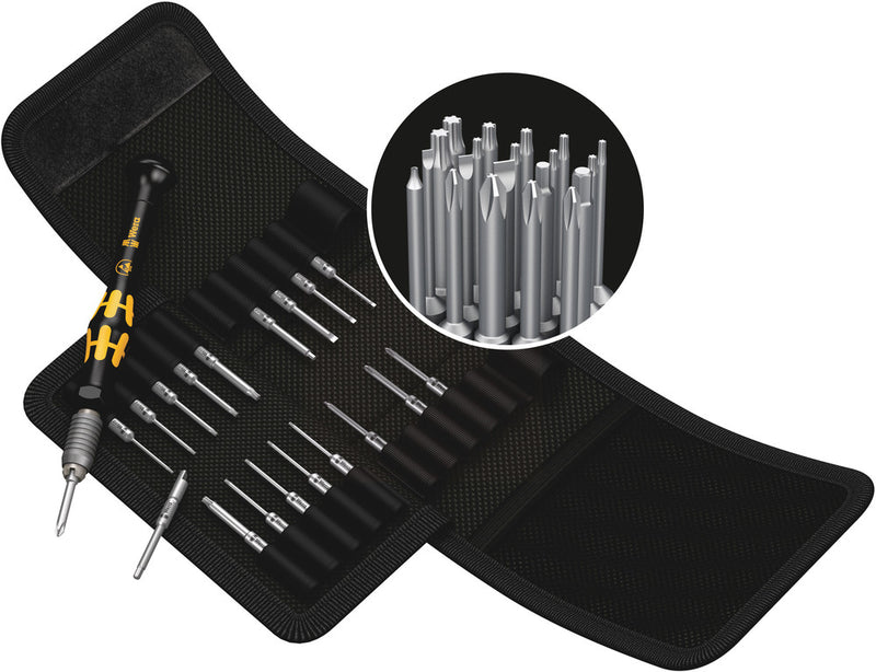 Wera kraftform kompakt micro-set esd 20 bitset (20-delig)