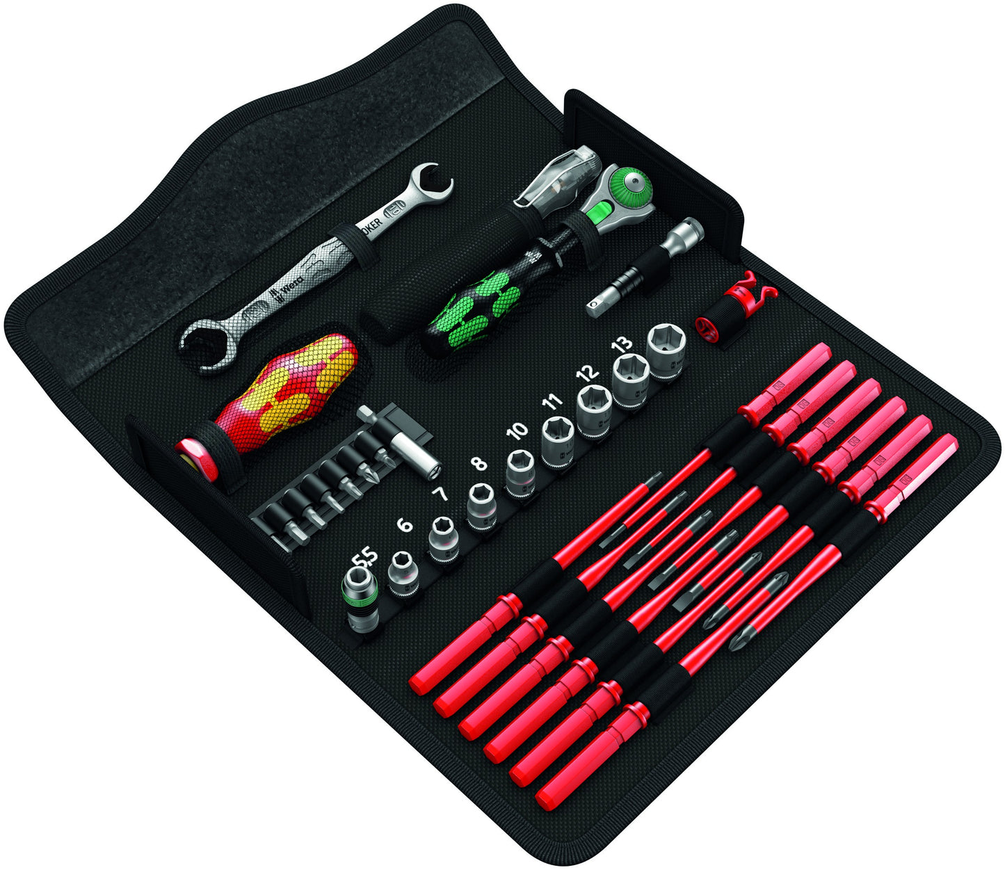 Wera kraftform kompakt w 1 service, 35 -delig - 1 stuk(s) - 05135926001