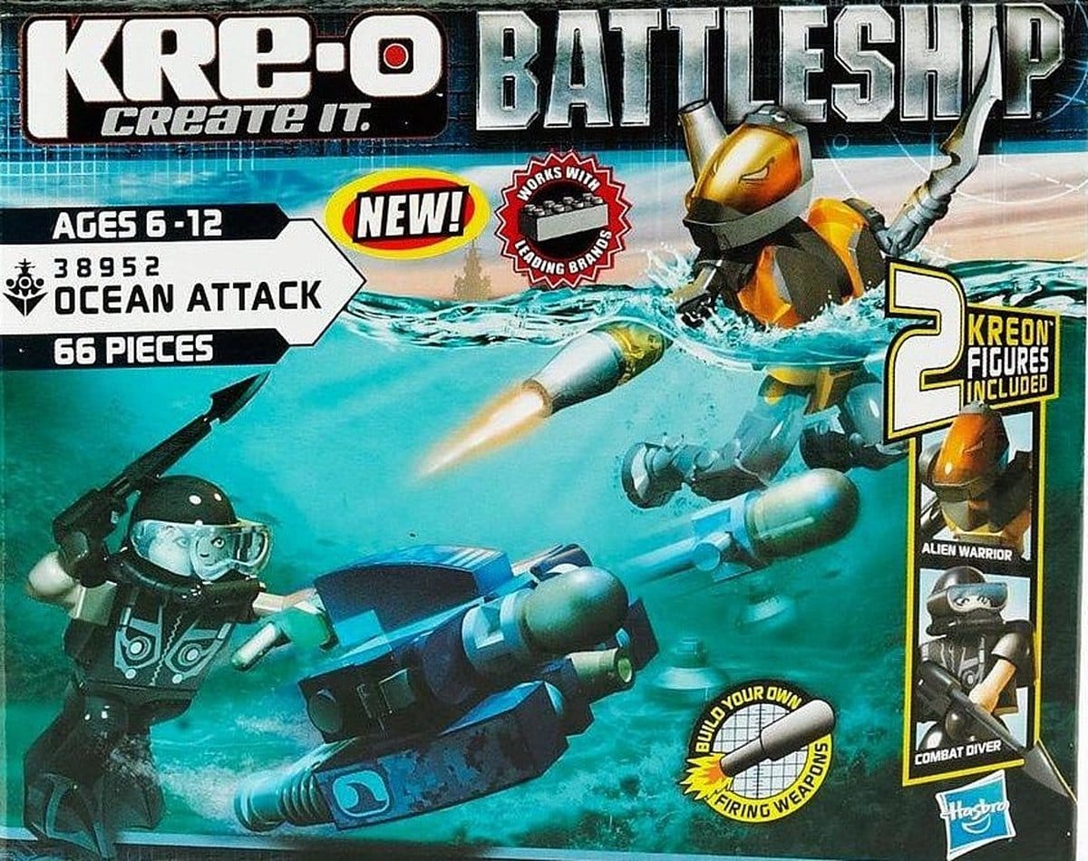 kre-o battleship ocean attack