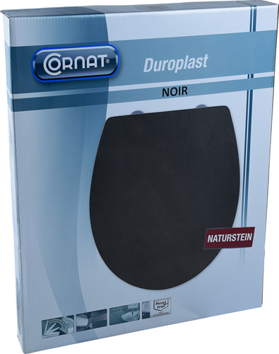 Tapa de inodoro cornat duroplast sc piedra zw - ksdsc240