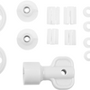 Cornat sedile wc prime bianco opaco acciaio fsc - kswmssc00