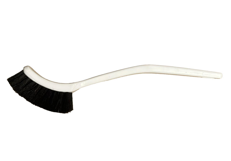 Spazzola per piatti bianca (crine di cavallo)