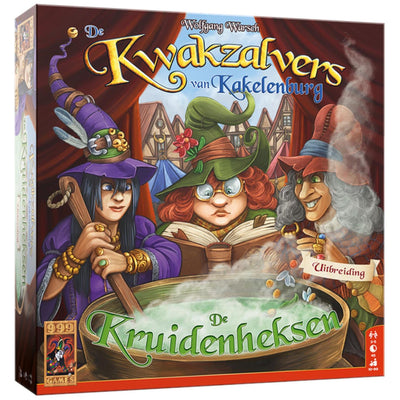 999Games de Kwakzalvers van Kakelenburg: el juego de mesa de expansión de la cerca de hierbas