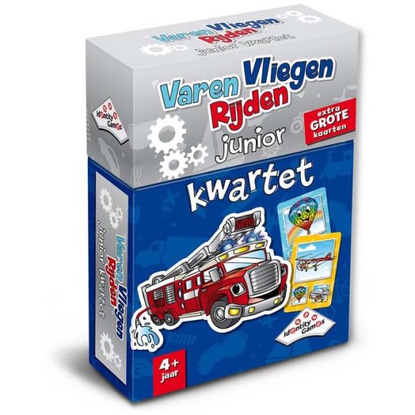 Giochi di identità Sail, Fly, Drive Junior Quartet