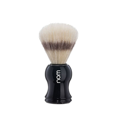 Nom nom shaving brush natural hair black