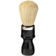 Pennello da barba Omega setola di maiale ghiera metallica professionale 14cm