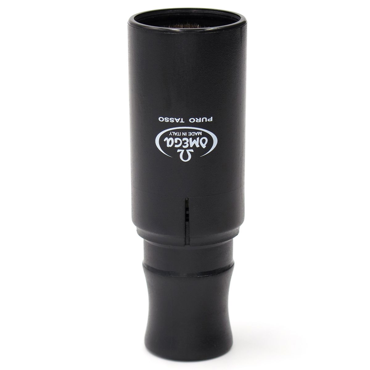 Pennello da barba Omega Pennello da viaggio 100% tasso nero 9 cm