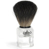 Pennello da barba Omega 100% tasso nero trasparente + standard 9,5 cm