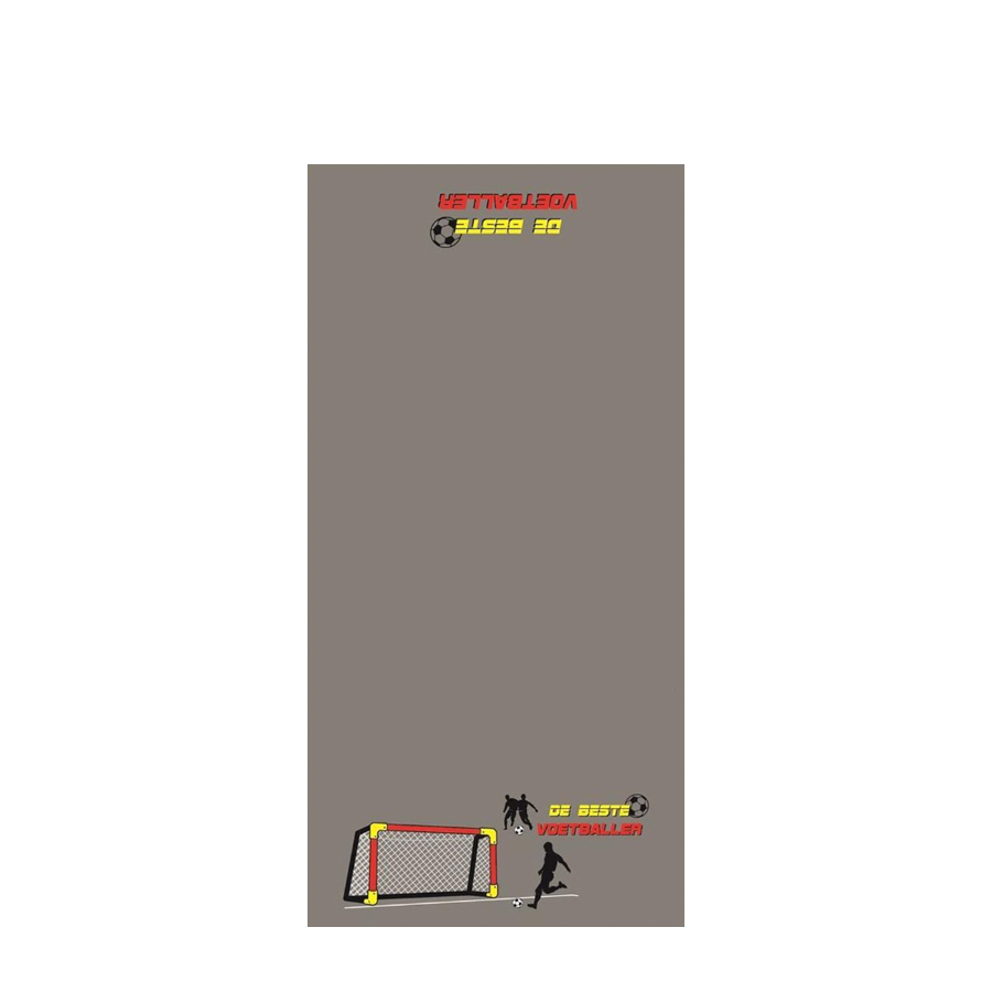 Asciugamano da bagno Kwikki miglior calciatore 95x50 cm