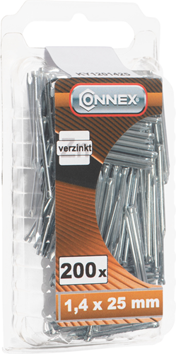 Connex skirting nail 1.4x25 200 pcs vz - ky1201425