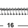 Tornillo para madera Connex vz-k 2.0x16 50uds vz - ky3012016