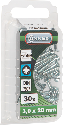Vite per legno Connex vz-k 3,0x20 30pz vz - ky3013020