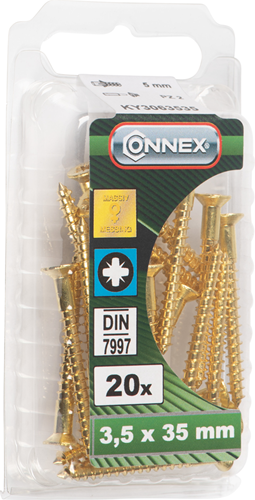 Vite per legno Connex vz-k 3,5x35 20pz ms - ky3063535