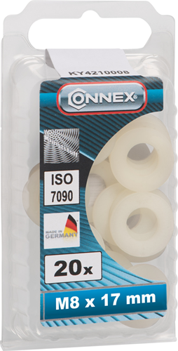 Connex sluitring 8.4x17mm 20st pa - ky4210008