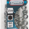 Connex tuerca de seguridad con aro de nylon M5 30 unidades galvanizado - ky4260005