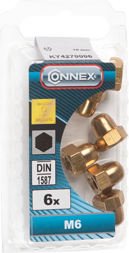 Tuerca ciega Connex m6 6uds ms - ky4270006