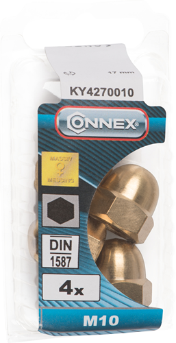 Tuerca ciega Connex m10 4uds ms - ky4270010