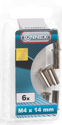 Tuerca manguito Connex m4x14 6uds ni - ky4320414